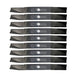 Stens Genuine Part 345 - 411 Hi - Lift Blade Pack of 9 - SLE Equipment - 1