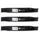 Stens Genuine Part 345 - 447 Hi - Lift Blade Pack of 3 - SLE Equipment - 2