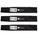 Stens Genuine Part 345 - 486 Hi - Lift Blade Pack of 3 - SLE Equipment - 1