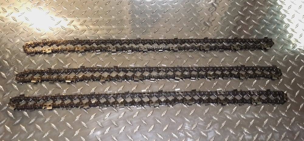 Four Husqvarna 20" Chisel Chains