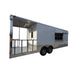 8.5' x 26' Concession Food Trailer White With Appliances