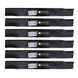 Stens Genuine Part 350 - 169 Hi - Lift Blade Pack of 6 - SLE Equipment - 1