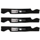 Stens Genuine Part 350 - 203 Hi - Lift Blade Pack of 3 - SLE Equipment - 2