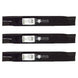 Stens Genuine Part 350 - 211 Hi - Lift Blade Pack of 3 - SLE Equipment - 2