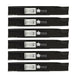 Stens Genuine Part 350 - 458 Hi - Lift Blade Pack of 6 - SLE Equipment - 1