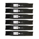 Stens Genuine Part 350 - 528 Hi - Lift Blade Pack of 6 - SLE Equipment - 2