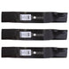 Stens Genuine Part 350 - 675 Hi - Lift Blade Pack of 3 - SLE Equipment - 2