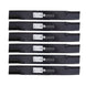 Stens Genuine Part 350 - 687 Hi - Lift Blade Pack of 6 - SLE Equipment - 1