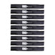 Stens Genuine Part 350 - 687 Hi - Lift Blade Pack of 9 - SLE Equipment - 1