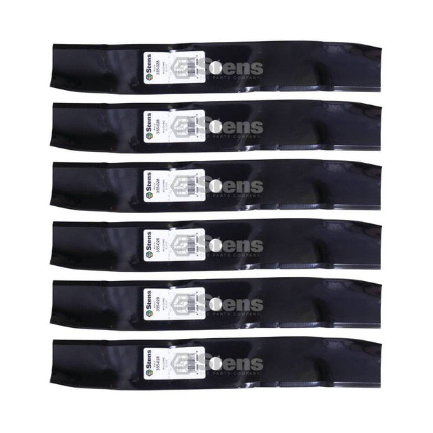 Stens Genuine Part 355 - 028 Mulching Blade Pack of 6 - SLE Equipment - 1