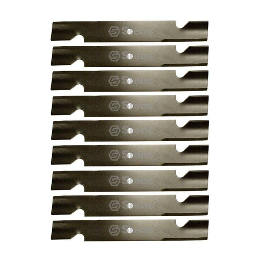 Stens Genuine Part 355 - 044 Hi - Lift Blade Pack of 9 - SLE Equipment - 1