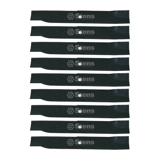 Stens Genuine Part 355 - 061 Hi - Lift Blade Pack of 9 - SLE Equipment - 1