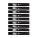 Stens Genuine Part 355 - 079 Mulching Blade Pack of 9 - SLE Equipment - 1