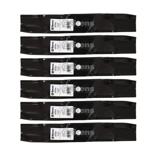 Stens Genuine Part 355 - 089 Mulching Blade Pack of 6 - SLE Equipment - 1