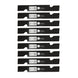 Stens Genuine Part 355 - 229 Notched Air - Lift Blade Pack of 9 - SLE Equipment - 1