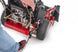 WorldLawn Hydro Walk Behind Mower Front Right