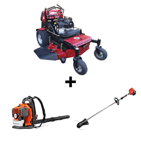 Bradley 36SC - CT25 36" Stand On Zero Turn Mower Handheld Package - SLE Equipment - 1