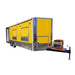 8.5' x 22' Yellow Concession Food Trailer