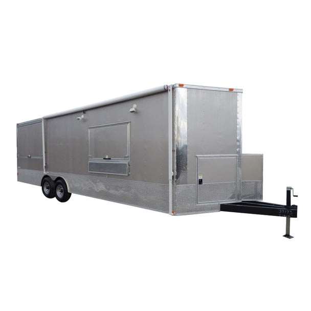 8.5' x 26' Concession Food Trailer Arizona Beige