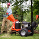 DR Power A0000266435 3.5" Wood Chipper Attachment Right Side View