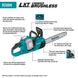 Makita XCU03PT1 36V (18V X2) LXT Brushless 14" Chain Saw Kit w/ 4 Batteries and Rapid Charger (5.0 Ah) - SLE Equipment - 3
