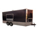 8.5' x 18' Concession Trailer White Food Event Catering Trailer