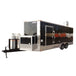 8.5' x 20' Concession Food Trailer Black Event Catering