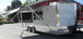 Concession Trailer 8.5'x20' White - BBQ Smoker Event Vending