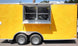 Concession Trailer 8.5'x16' Yellow White Background