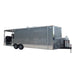 8.5' x 24' Concession Trailer Silver Frost BBQ Event Catering