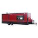 8.5' x 22' Concession Food Red Event Catering Trailer
