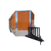 8.5' x 24' Concession Food Trailer Orange Event Catering