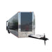 8.5' x 30' Concession Food Trailer Charcoal Grey BBQ Event Catering