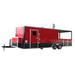 8.5' x 24' Concession Food Trailer Red Event Catering