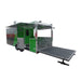 8.5' x 22' Concession Food Trailer Grey/Green Event Catering