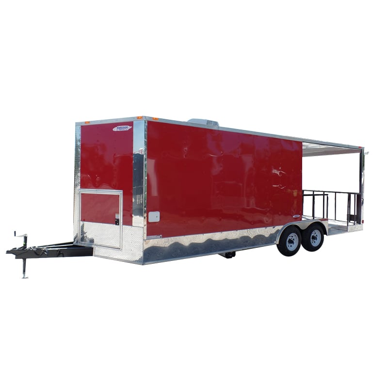 8.5' x 22' Concession Food Trailer BBQ Event Catering