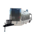 8.5' x 30' Concession Food Trailer Charcoal Grey Event Catering