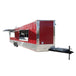 8.5' x 30' Concession Food Trailer Red Event Catering