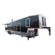 8.5' x 45' Concession Food Trailer Black Event Catering