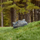 Robotic mower with EPOS™ wire-free boundaries. App controlled with quiet battery operation, adjustable cutting height, and automatic charging.