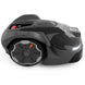 Robotic mower with EPOS™ wire-free boundaries. App controlled with quiet battery operation, adjustable cutting height, and automatic charging.