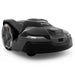 Robotic mower with EPOS™ wire-free boundaries. App controlled with quiet battery operation, adjustable cutting height, and automatic charging.