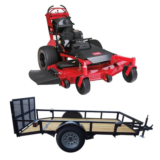 Toro 44410 36" Walk Behind Mower 5x10 Trailer Package