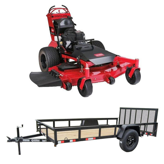 Toro 44430 60" Walk Behind Mower 6x12 Trailer Package - SLE Equipment - 1