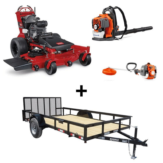 Toro 44460 Proline 60" Walk Behind Mower Util Trailer Handheld Bundle - SLE Equipment - 1
