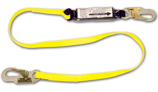 French Creek Production 450A 6' Shock Absorbing 1' Web Lanyard