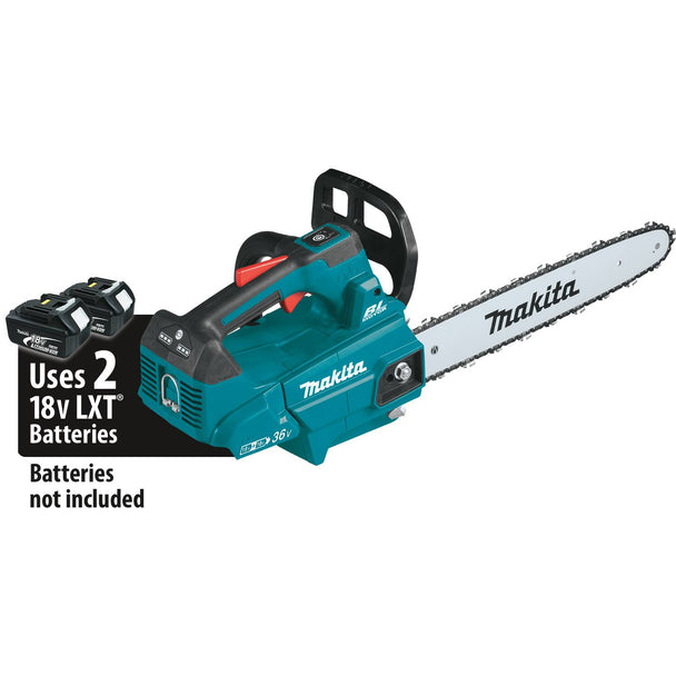Makita XCU09Z 18V X2 (36V) LXT Lithium‑Ion Brushless 16" Top Handle Chainsaw - Tool Only - SLE Equipment - 2