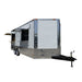 8.5' x 20' Concession Food Trailer White With Appliances