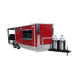 8.5' x 20' Concession Trailer Red Food Event Catering