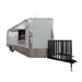 8.5' x 26' Concession Food Trailer White Event Catering